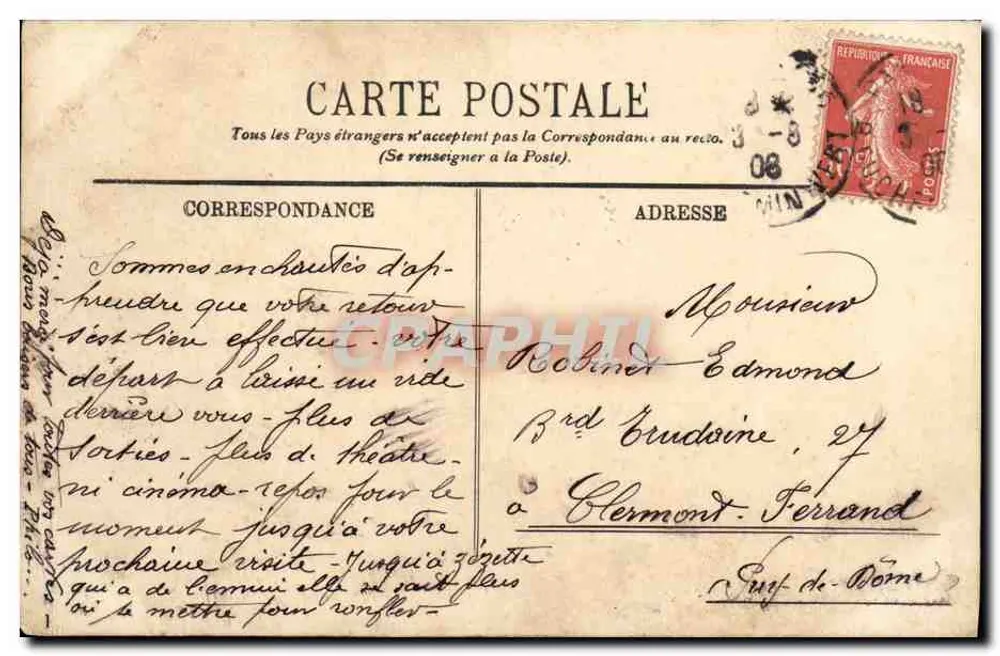 Kriegsflotte — 'Le Jauréguiberry' — LL. - Rückseite