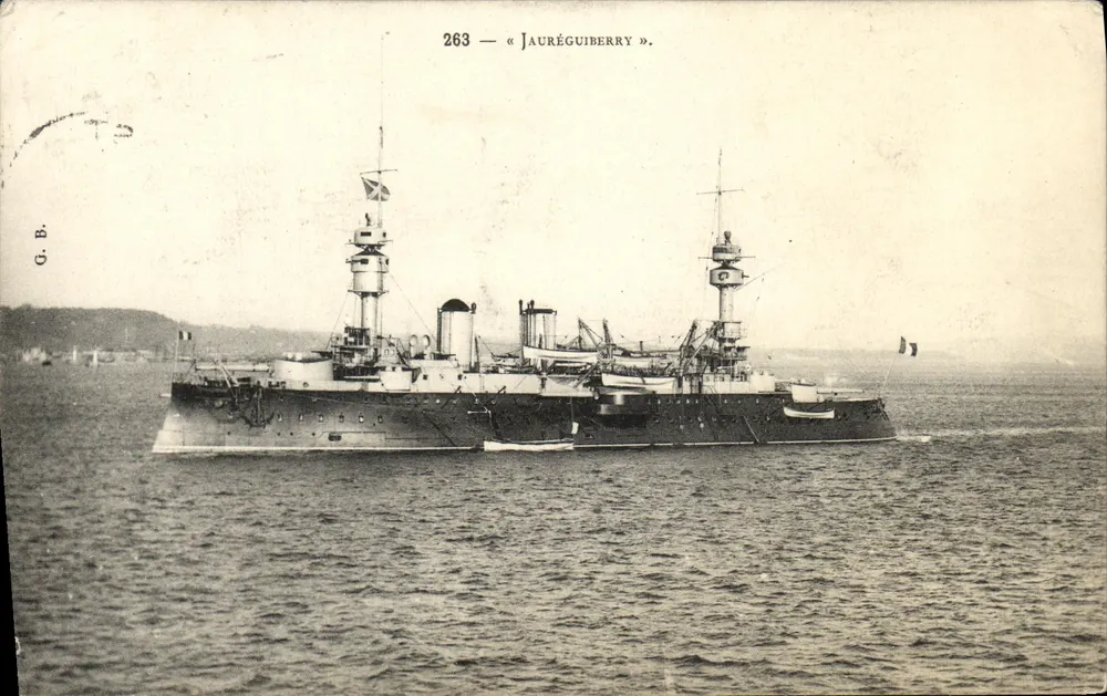 Cruzador de guerra « Jauréguiberry » — n° 263 — G.B. - Frente