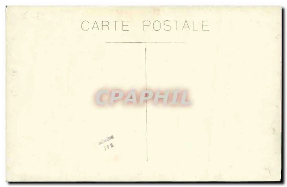 Cruiser Jean-Bart — Toulon — A. Dubois - Verso