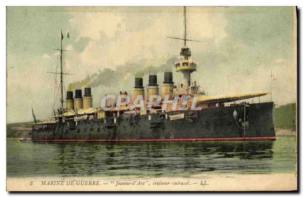 Kriegsmarine — "Jeanne-d'Arc", Panzerschiff — L.L. - Vorderseite