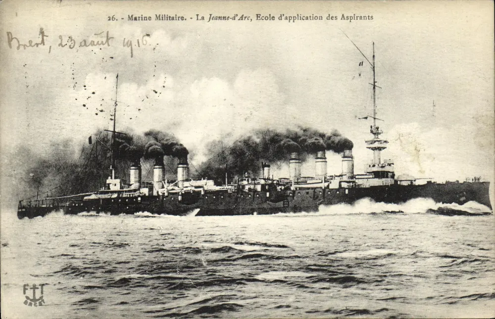La Jeanne-d'Arc — Schule für Aspiranten — Marine - Vorderseite