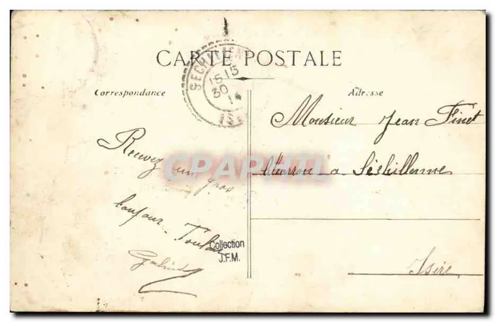 Marinha Militar Francesa — « Jules Ferry » Couraçado de 1ª Classe — Y. Le Lasse, quai Cronstadt - Verso