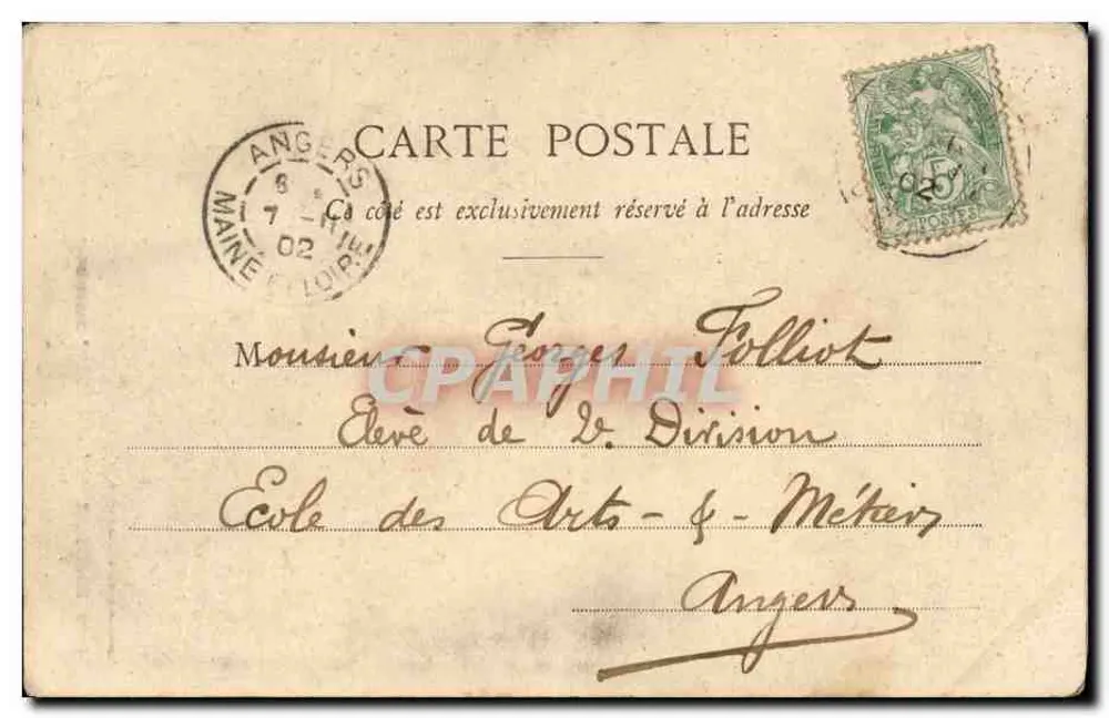 Le Kléber — Schlachtschiff-Kreuzer. Die Brücke — Henry Cuillier, Bordeaux, n°44 - Rückseite
