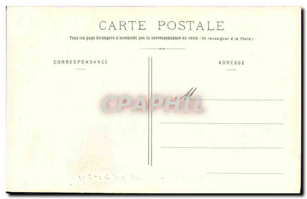 Le Kléber — Kruzierschiff der 1. Klasse — Sammlung P. B., Cherbourg - Rückseite