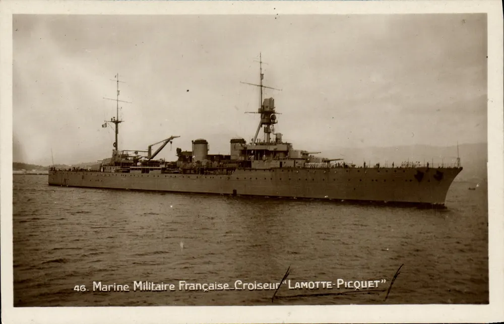 Kreuzer "Lamotte-Picquet" — Französische Marine — n°46 - Vorderseite