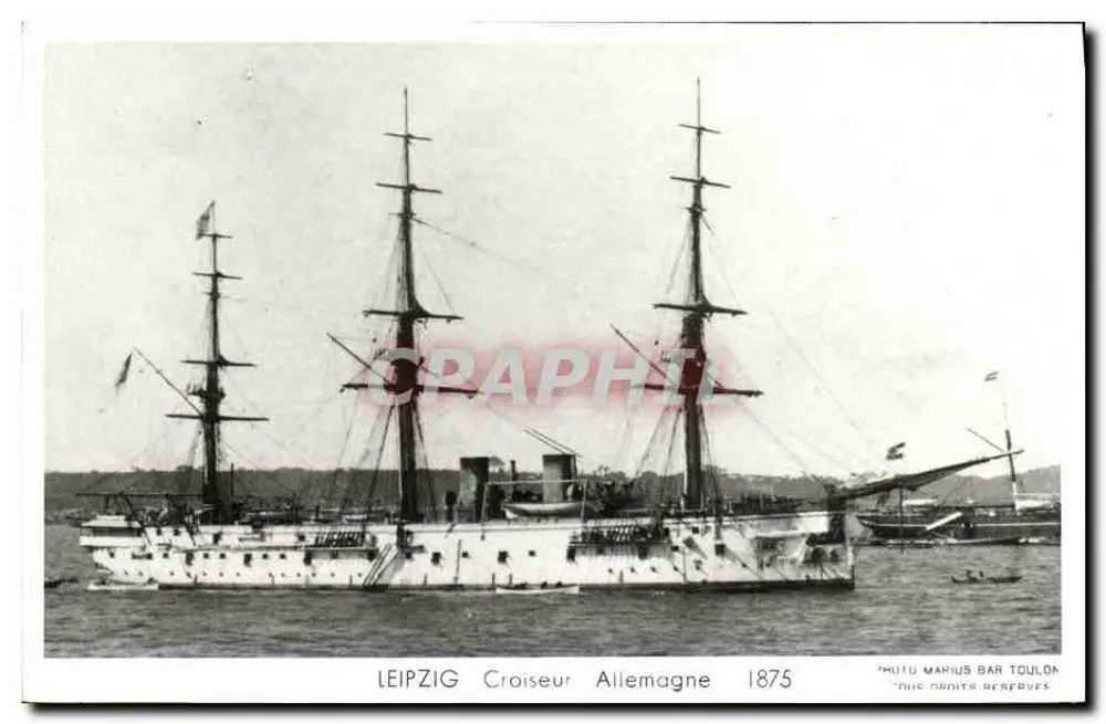 LEIPZIG — Deutscher Kreuzer 1875 — Foto Marius Bar Toulon - Vorderseite