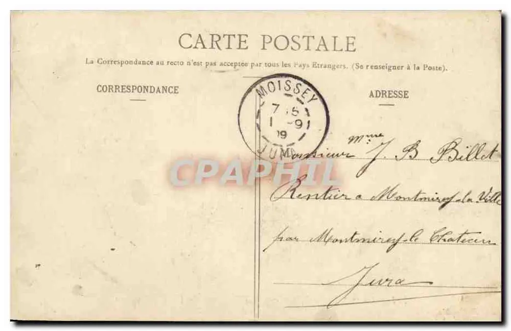 Die "Liberté", 15.000-Tonnen-Flottenschiff der Kriegsmarine — A. Bougault, n°411 - Rückseite