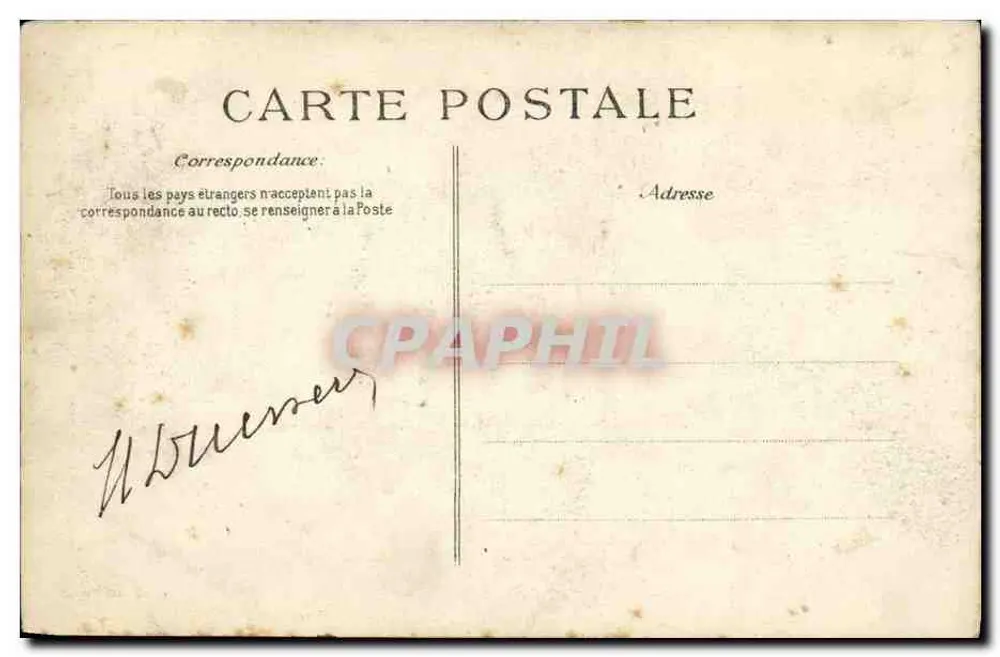 Katastrophe des "Liberté" — Toulon — Edition EID - Rückseite