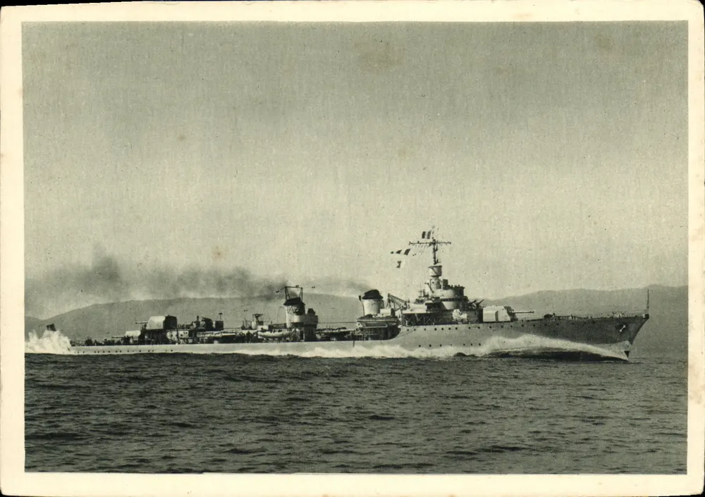 Foudroyant ex Fleuret — Torpedoboot von 1.700 Tonnen — Verlag Lesriven, Lyon - Vorderseite