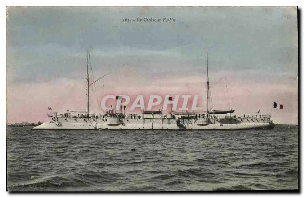 O Cruiser Forbin — 461 — Editor: Coleção De L'Ami, número de série 461 - Frente