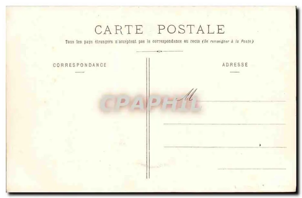 Le Forbin — Cruiser-Explorador de Escada — Coleção P. B. Cherbourg - Verso