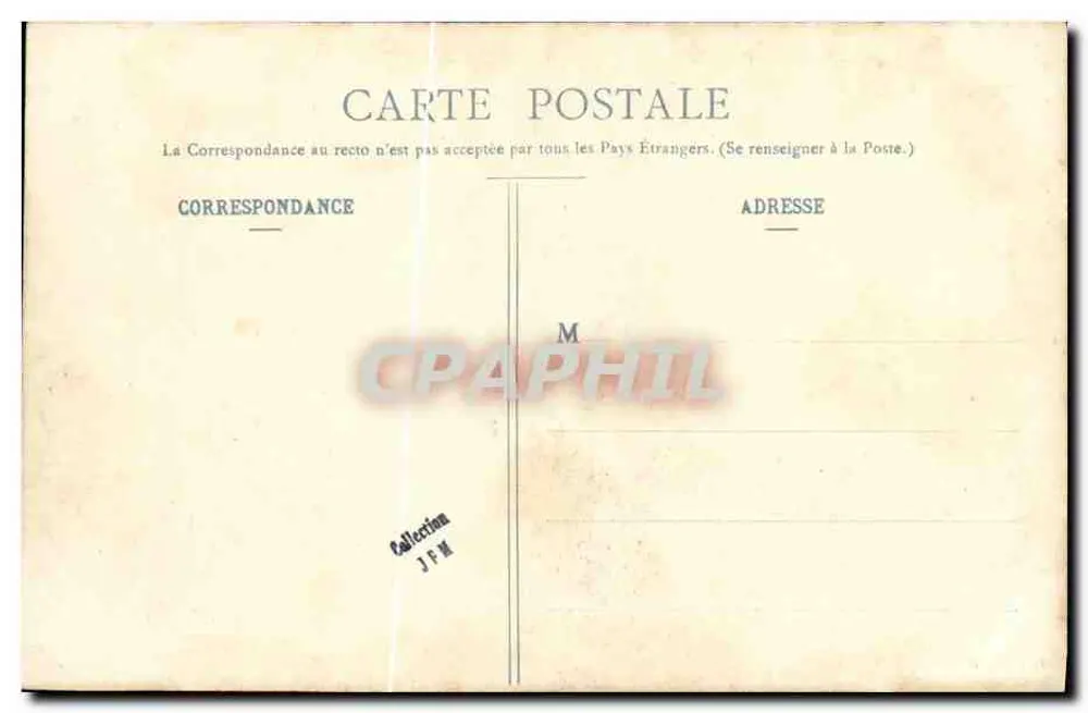 Le Forbin, Cruizer — Coleção H. Laurent, Port-Louis - Verso