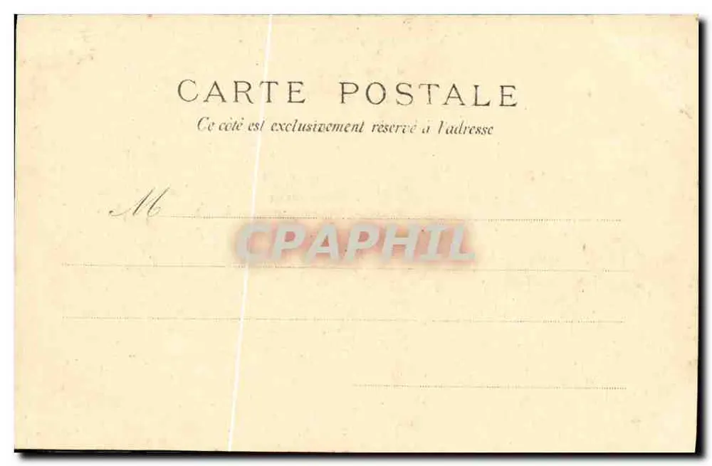 O Forbán — Corveta da Marinha Militar Francesa — J. KUTEN, Paris - Verso
