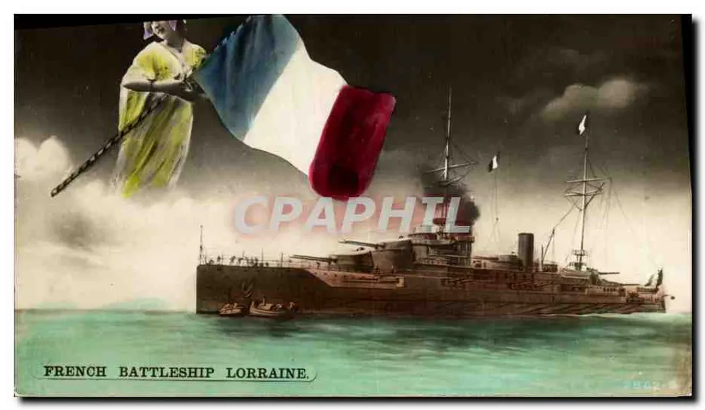 Schiff Lorraine — Frankreich — n° 5842 - Vorderseite