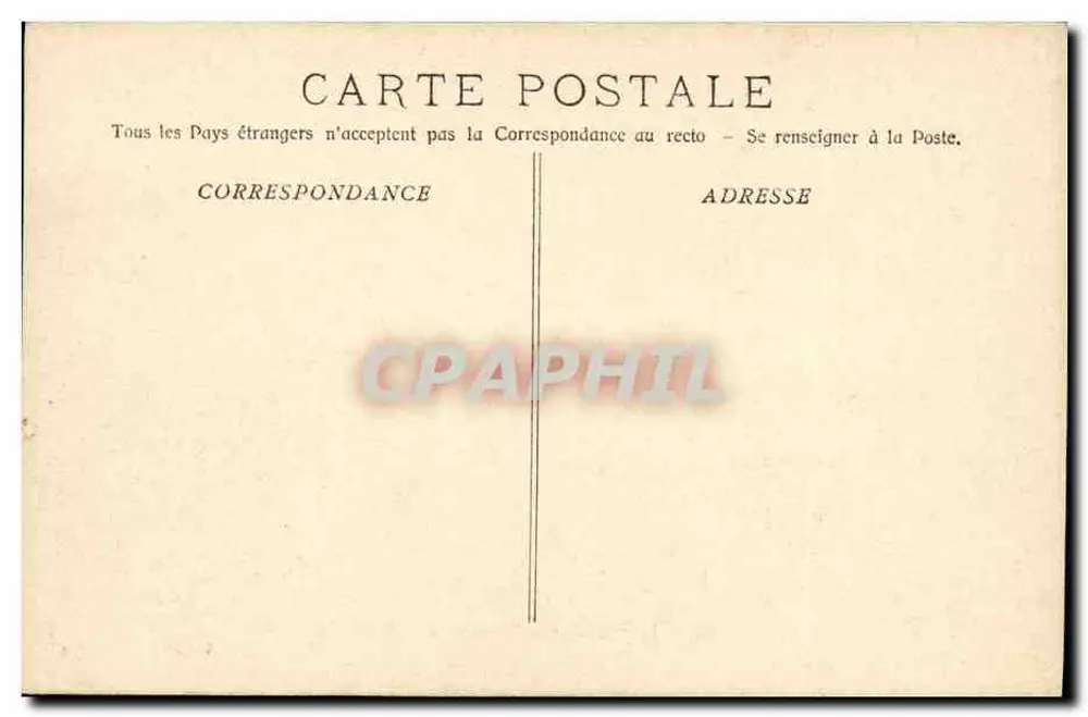 O "Marceau" Couraçado em Toulon — A. Bougault n°556 - Verso