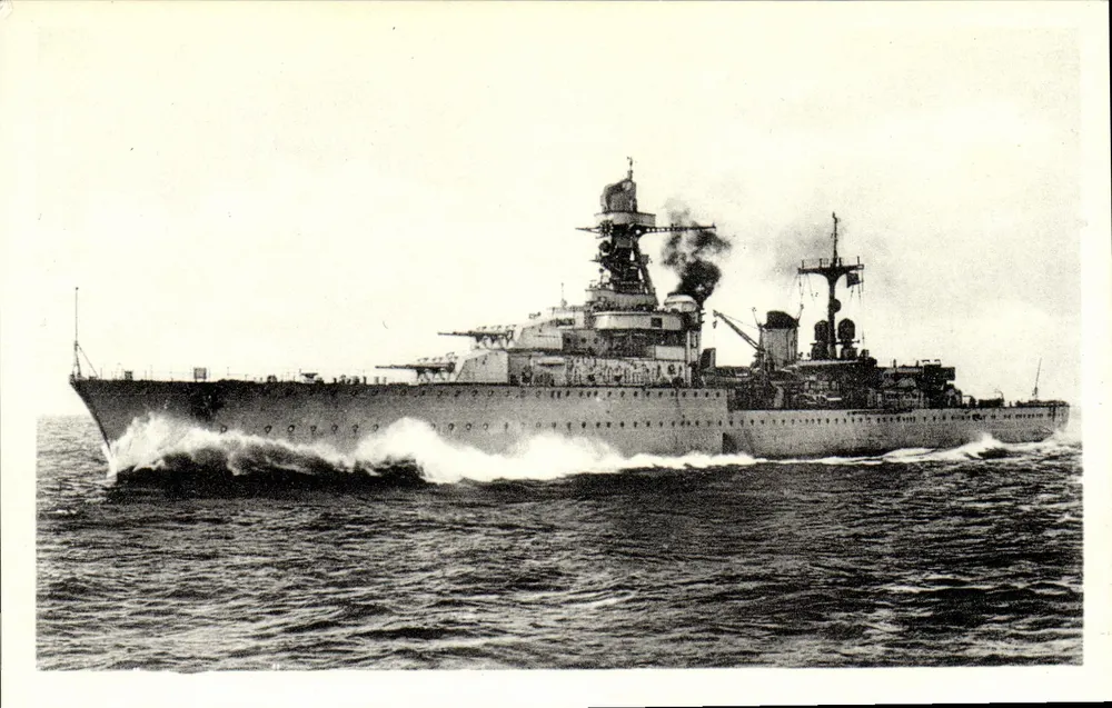 Croiseur « Marseillaise » — Marine de Guerre — Éditeur : FÉE ARTS PHOTOMÉCHANIQUES, PARIS - Frente