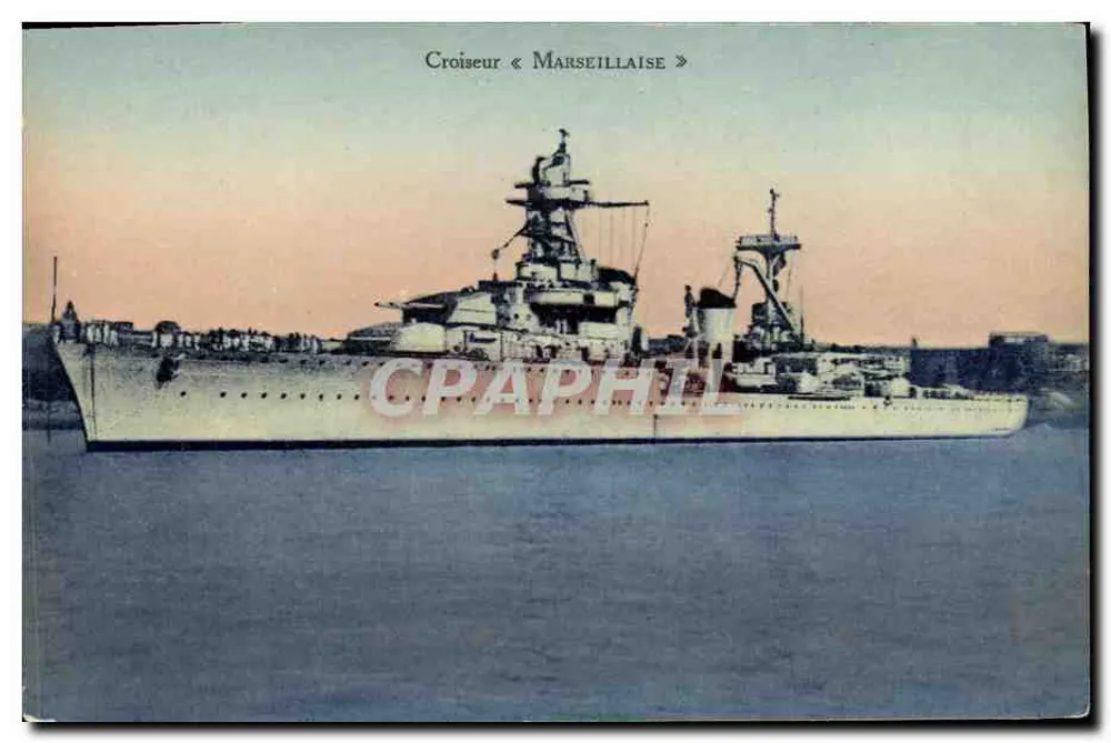 Cruiser « Marseilleise » — CPAPHIL - Frente