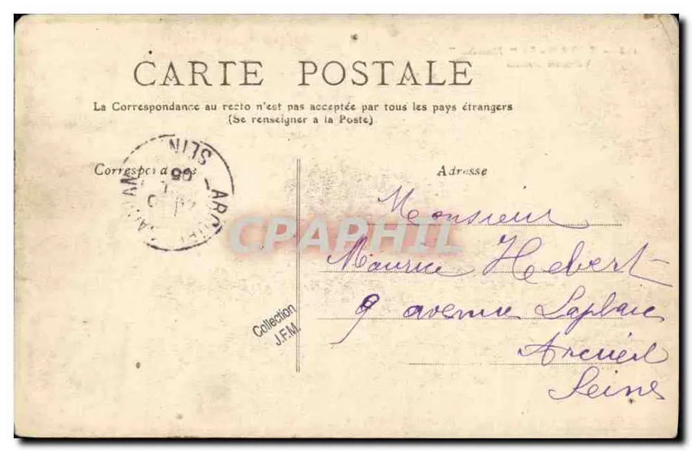 ROYAN — Le "Masséna", Vaissseau Amiral — Éditeur : N. Rosselheld, n° 108 - Rückseite