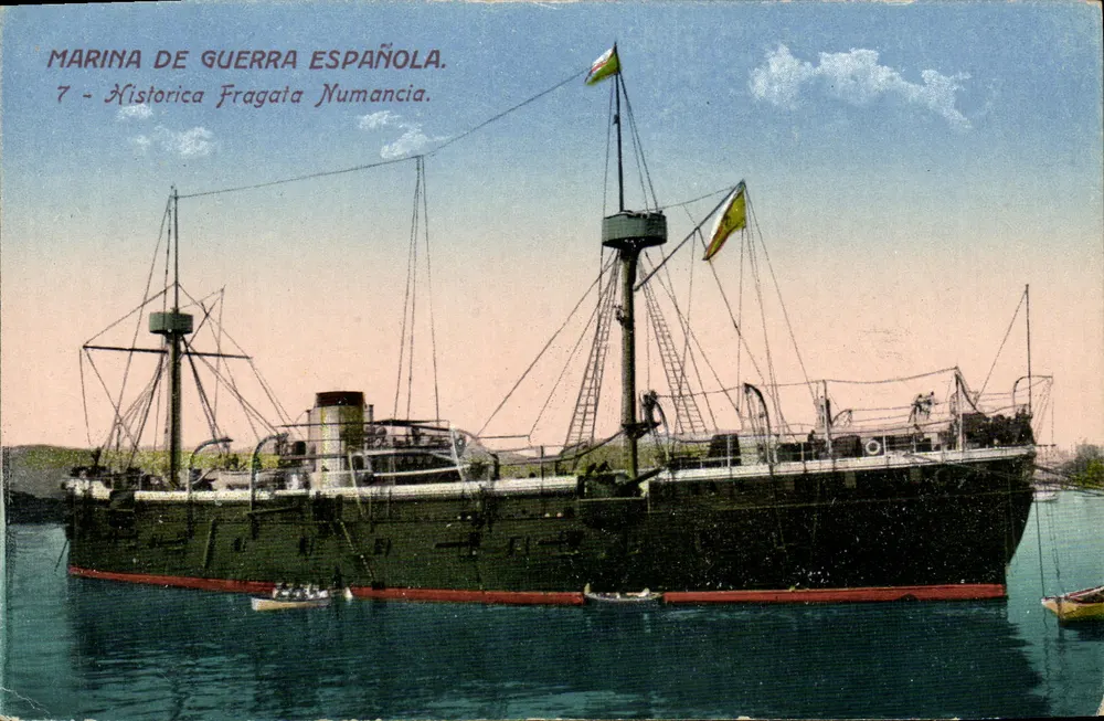 Frigate Numancia — spanische Marine — Standard-Serie - Vorderseite
