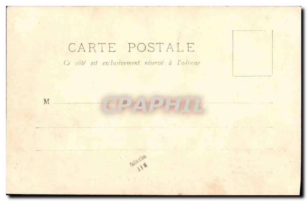Der Ouagan — Torpedoboot — A. Bougault n°547 - Rückseite