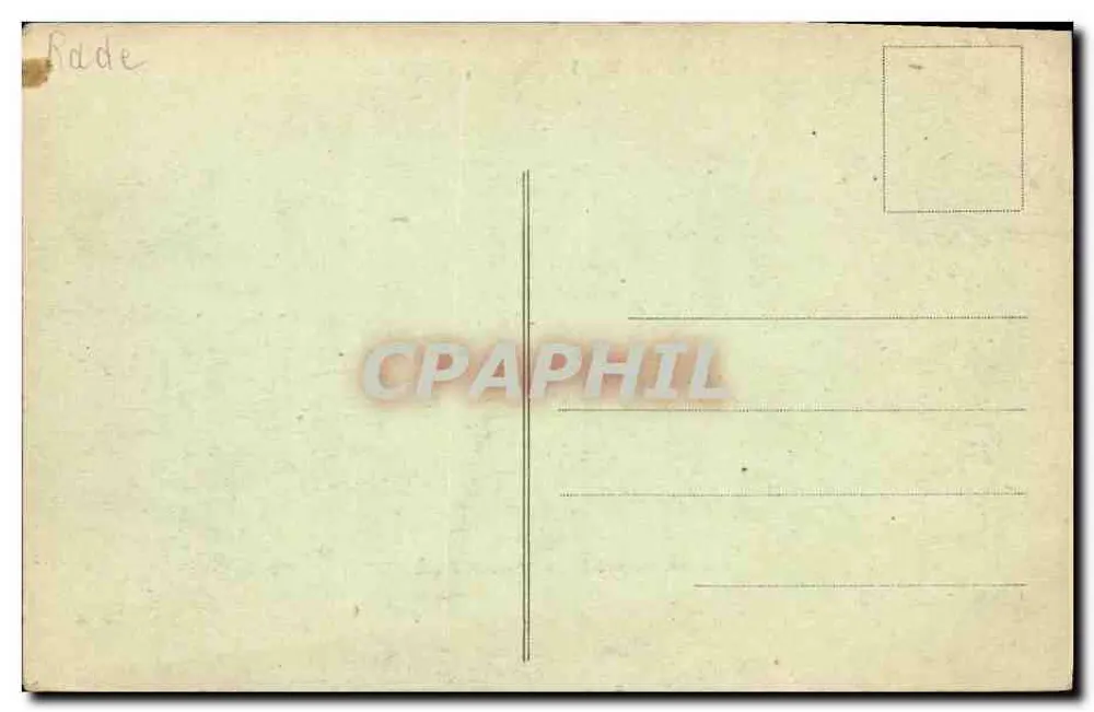 Contratorpedeiro "PANTHÈRE" — Marinha Militar Francesa — M.J. - Verso