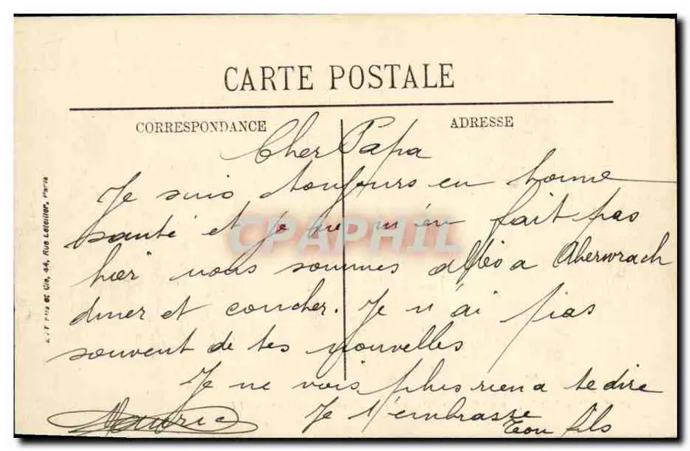 Kriegsschiff — 'Poignard', Torpedoboot — LL. — n°140 - Rückseite
