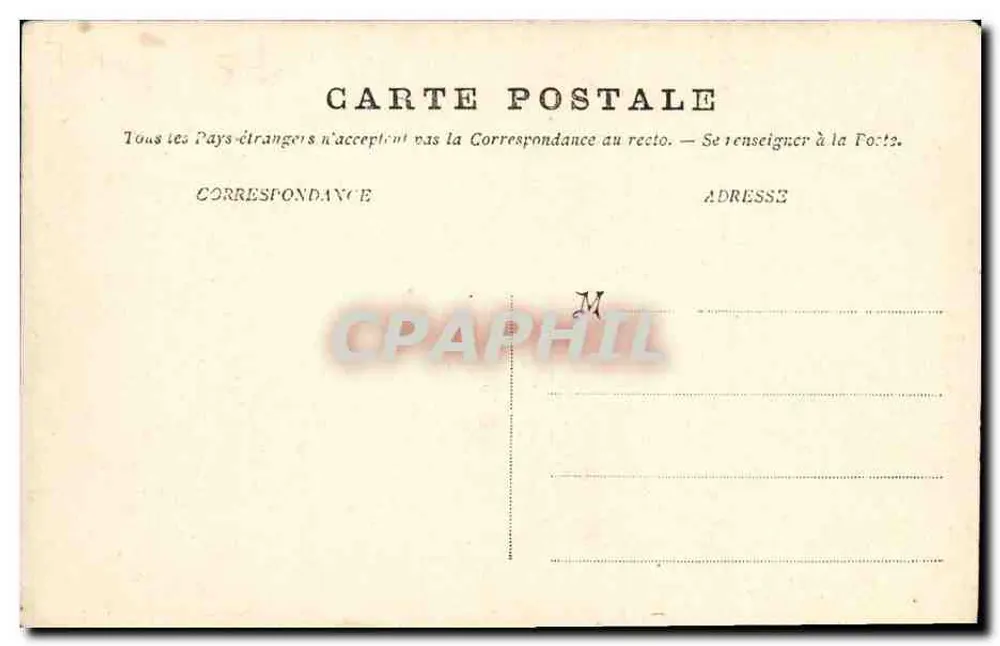 Le Pothuau — Navio de guerra francês — Cliché G. B. P. n°15 - Verso