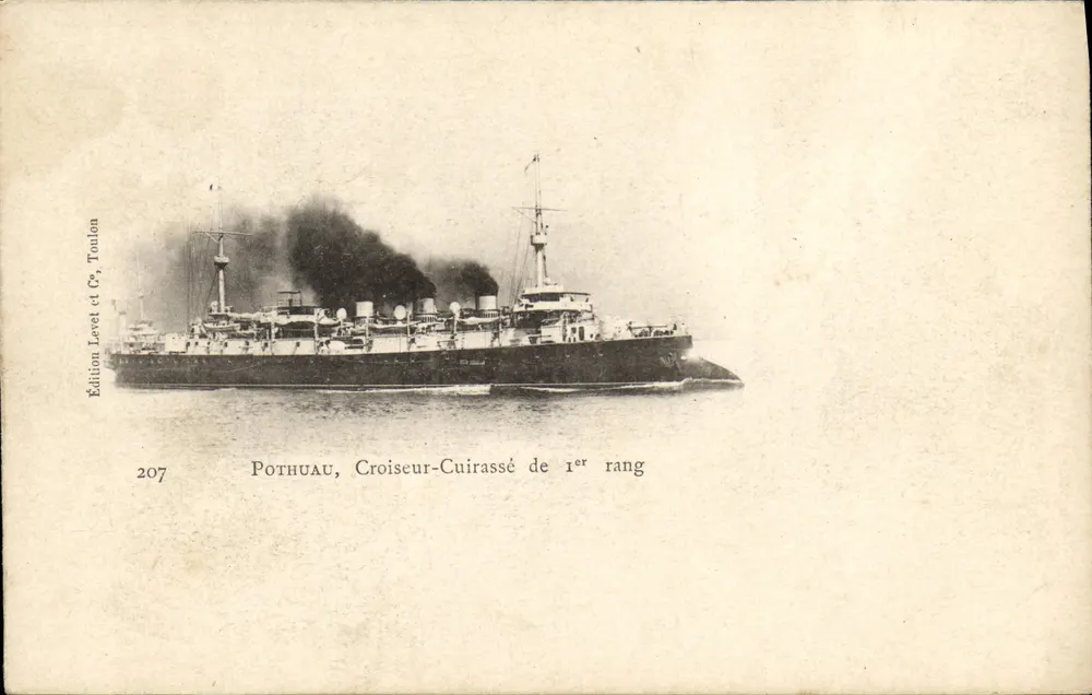 Pothuau, Kruzergeschwader erster Klasse — Edition Levet et Cie, Toulon, Nr. 207 - Vorderseite