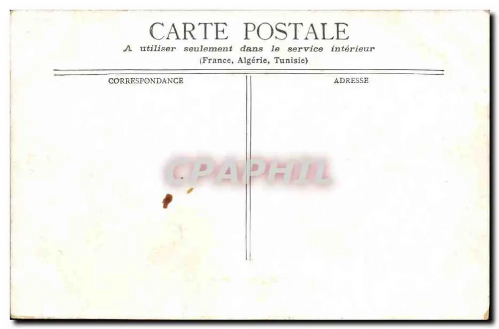 Cherbourg - O "Protet" — navio de guerra no porto — editor não visível - Verso