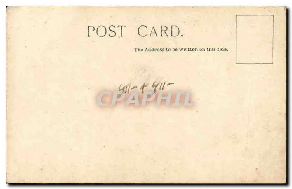 H.M.S. Renown — Héliographie vers la « Terrible » — W. & G. F. Cale & Co. n° 7786 - Rückseite
