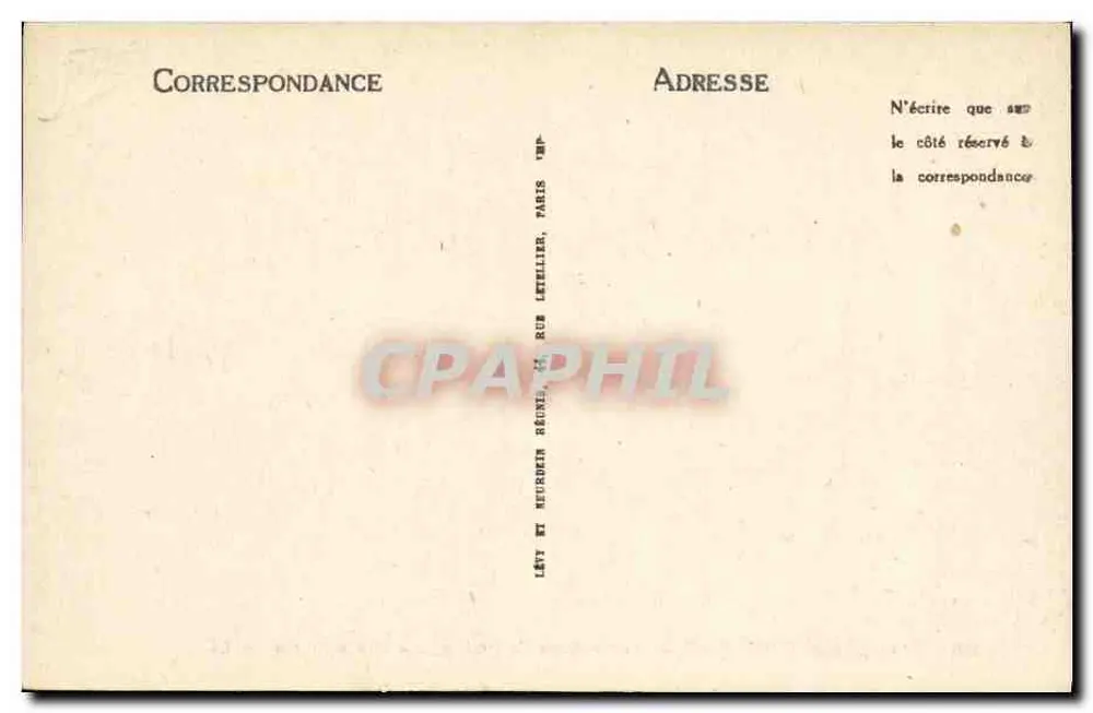 Kriegsmarine — Der erste Klasse Kreuzer « République » — LL - Rückseite