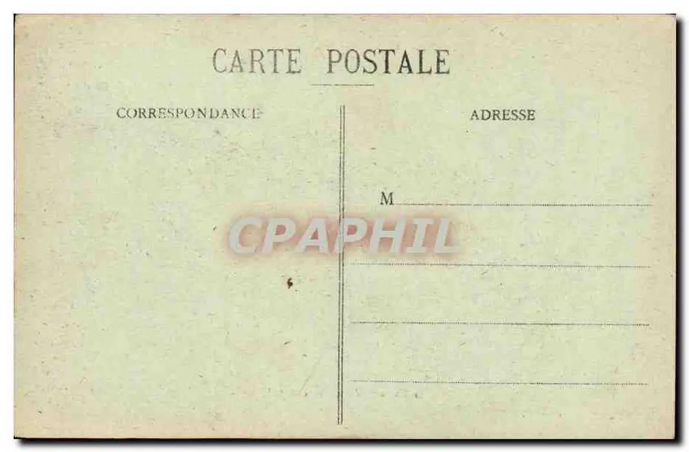 Der Schlachtschiff République — Cherbourg — Sammlung F. G. - Rückseite