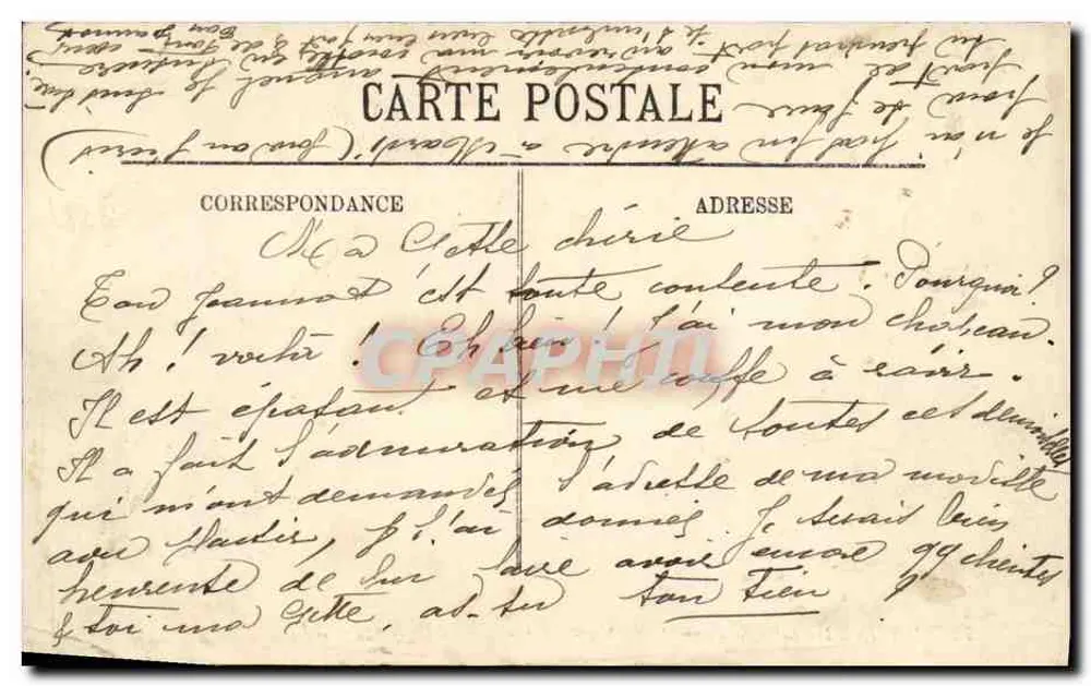 Kriegsschiff — "République", Schlachtschiff erster Klasse — LL. 72 - Rückseite