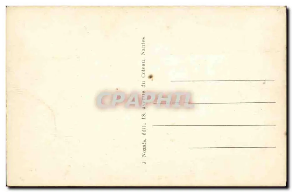 O Aviso « Rigault de Genouilly » — Marinha de Guerra Francesa — editor Mozais, n° 235 - Verso