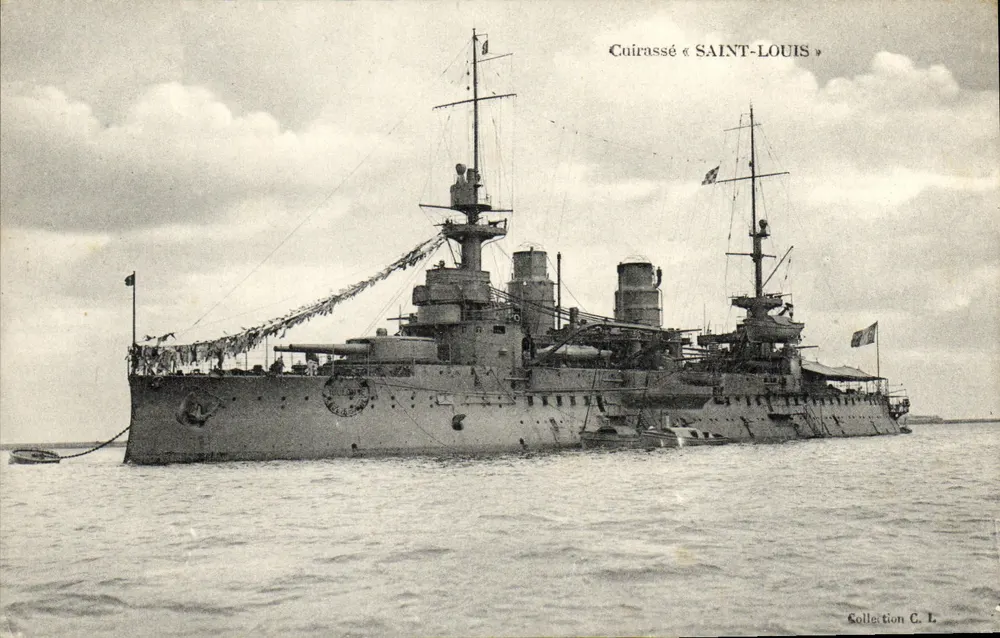 Panzerkreuzer « SAINT-LOUIS » — Sammlung C. L. - Vorderseite