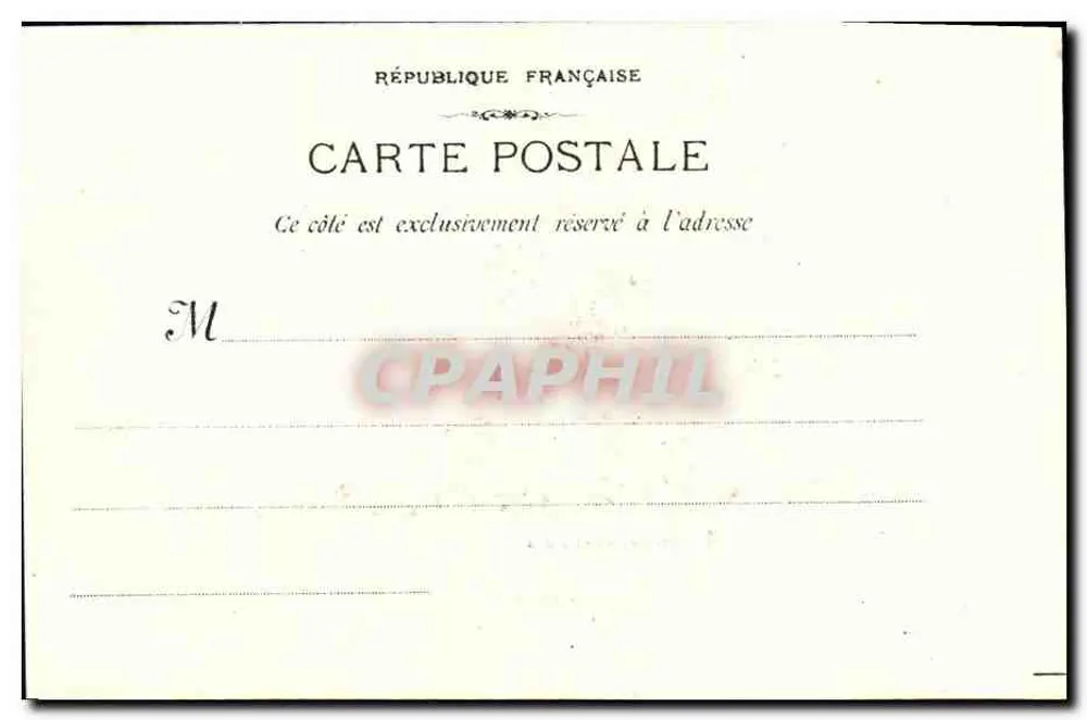 Le Saint-Louis — Kreuzer der französischen Marine — Phototypie Bar-Toulon, n°58 - Rückseite