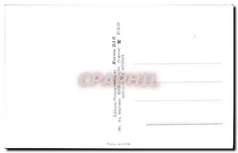 Podoficer Le Bihan — Aviso F788 — Wydawnictwo Maritus Bar, Toulouse - Rewers