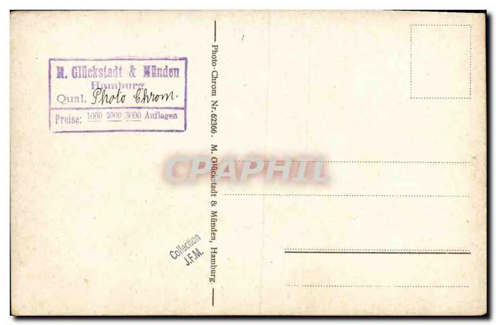 Sonderburg — Navio de guerra — Photo Chrom Nr. 62366, M. Glückstadt & Münden, Hamburg - Verso