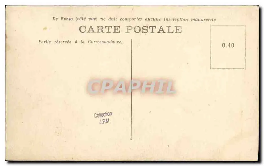 Cruiser STRASBOURG — Marinha Militar Francesa — Editor Dlas-Bazne-Naouds, Toulouse - Verso