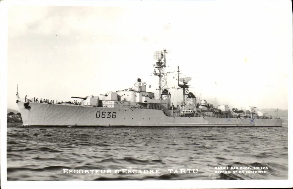 Begleitschiff Tartu — D636 — Marius Bar Fotografie Toulon - Vorderseite