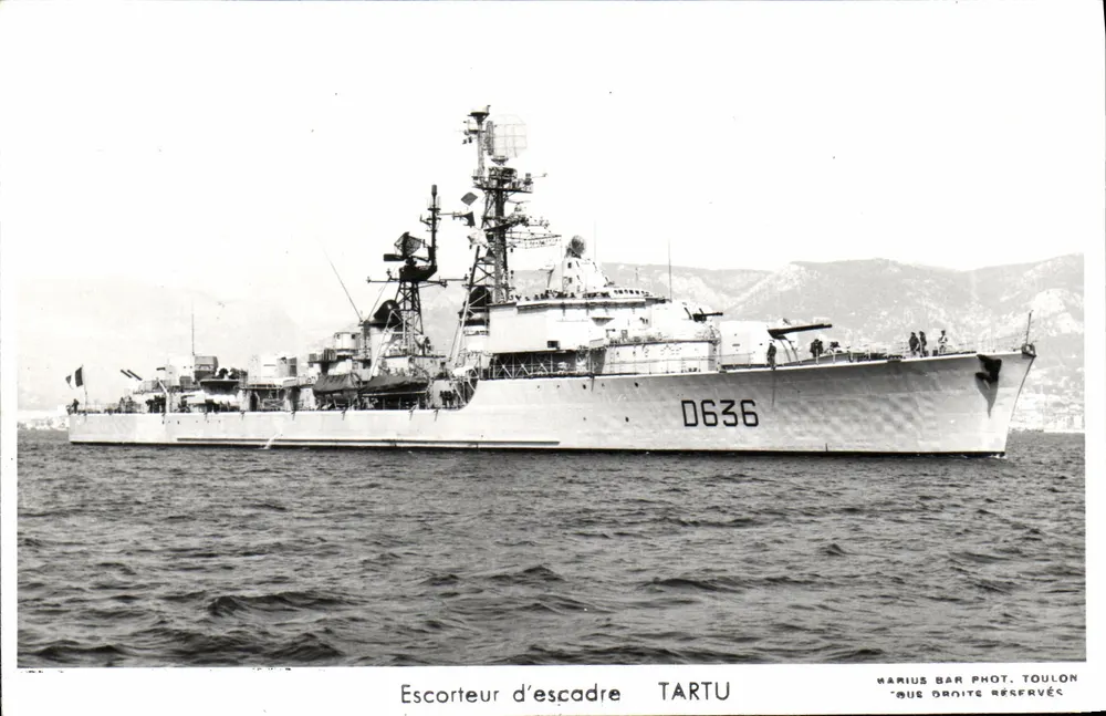 Begleitschiff TARTU — D636 — Marius Bar Fotografie, Toulon - Vorderseite