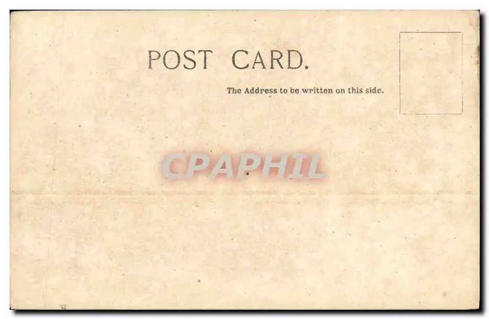 H.M.S. Terrible — Message from the "Renown" — Photo Gale & Polden, n° 7762 - Rückseite