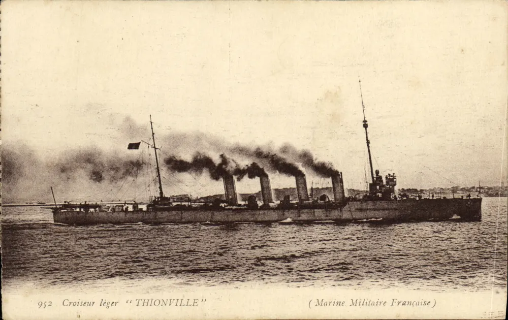 Leichter Kreuzer "Thionville" — Französische Marine — Nr. 952 - Vorderseite