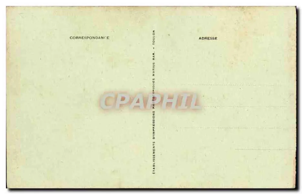 Leichter Kreuzer "Thionville" — Französische Marine — Nr. 952 - Rückseite