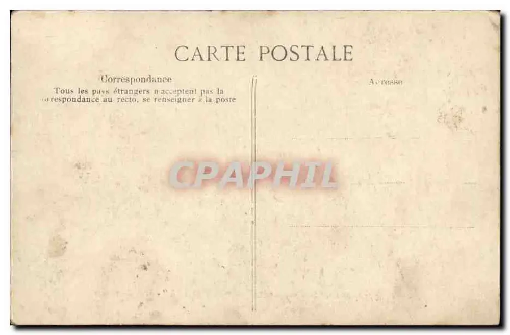 Tourville — Schule für Artillerie — Marine Nationale — Verlag EID, n°771 - Rückseite