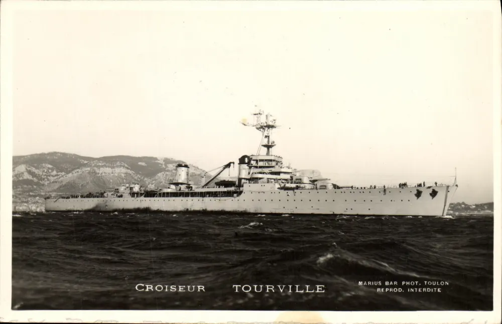Kreuzer Tourville — Toulon — Marius Bar Fotografie, Toulon - Vorderseite