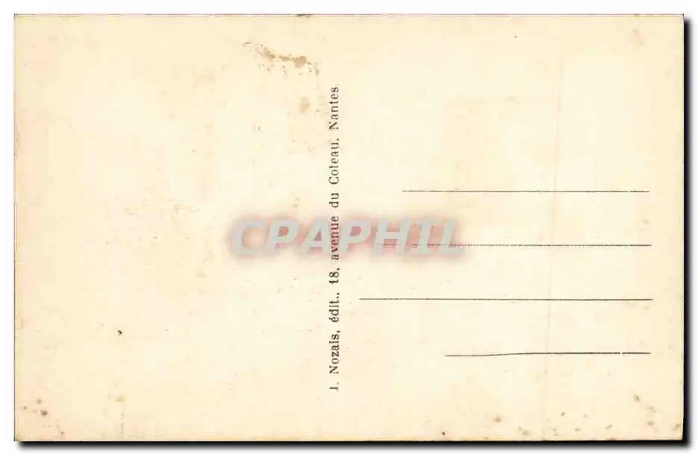 Kreuzer der französischen Marine — « Valmy » — Verlag Mozais, Nr. 180 - Rückseite