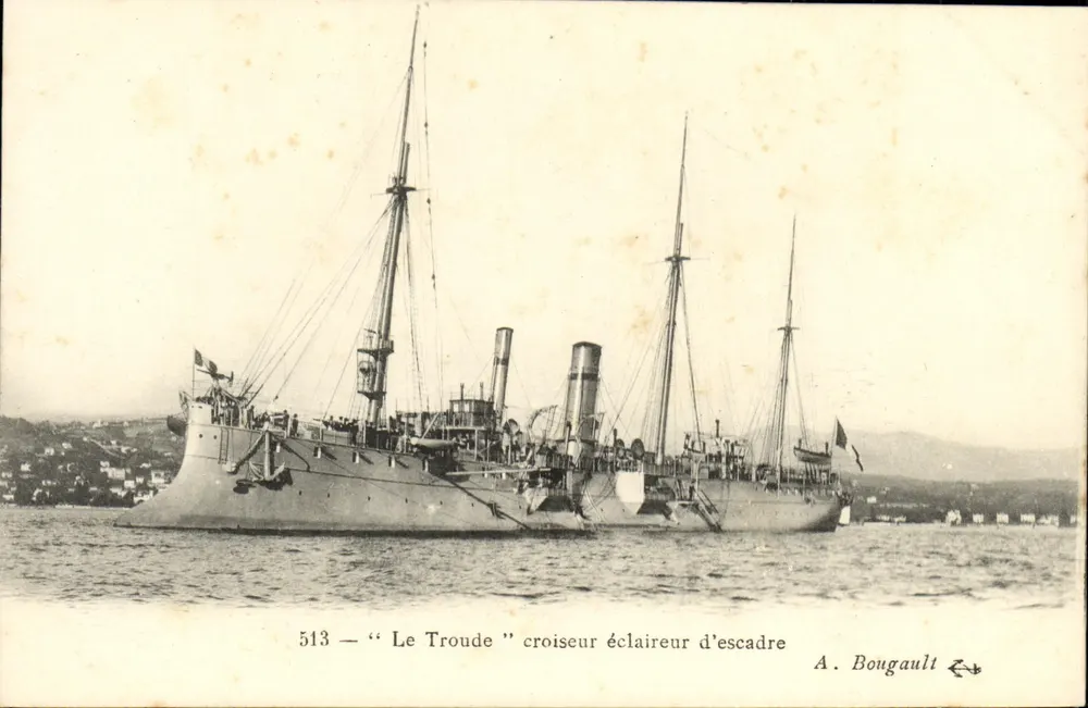 Le Troude — Scout-Kreuzer — A. Bougault n°513 - Vorderseite
