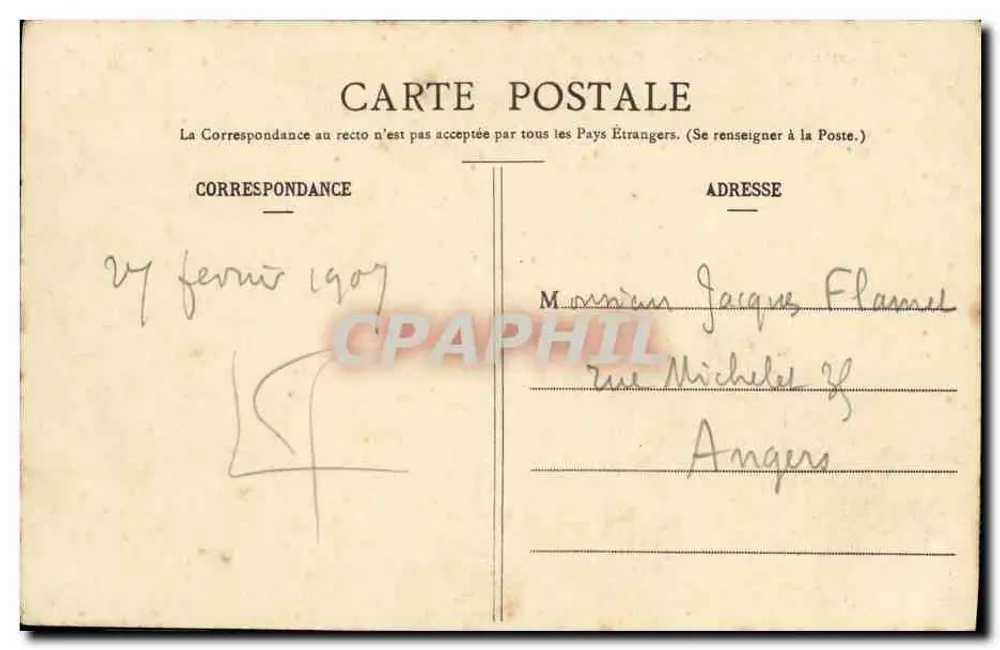 Der Panzerkreuzer Victor Hugo — Sammlung H. Laurent, Port-Louis — n° 2582 - Rückseite
