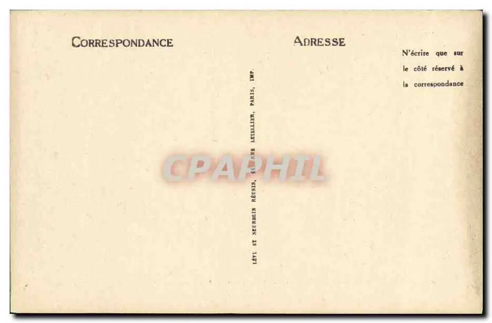 Le Voltaire — Panzerkreuzer — LL - Rückseite